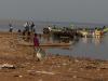 Shores of Volta lake at Yeji